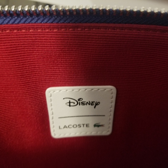 Lacoste Mickey Mouse Leather Clutch - Picture 3 of 4